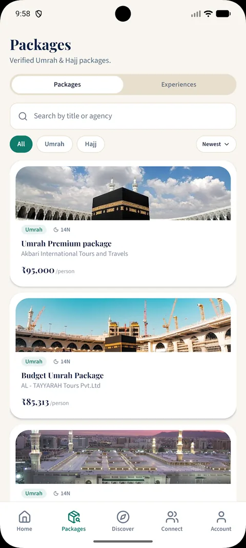 Yalla Hajji screen